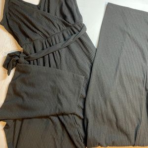 L Women's Haute Monde Black Jumpsuit